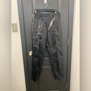 SHEIN leather pants
